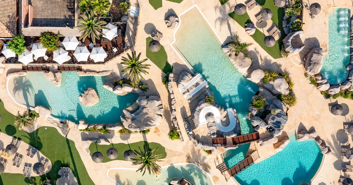 5 sterren tienercampings in Frankrijk met zwembad